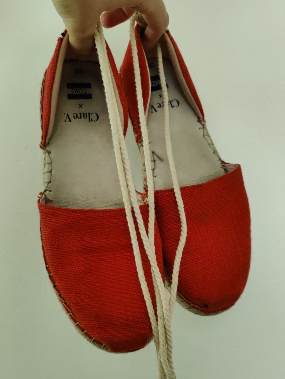 Clare V X Toms Red Espadrilles - Picture 10 of 10